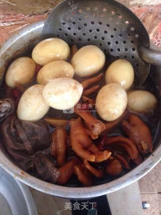 Braised Chicken Feet Duck Feet recipe