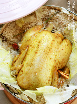 Salt Baked Chicken recipe