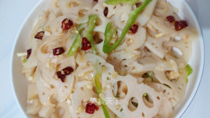 Cold Lotus Root Slices recipe