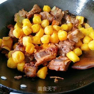 Braised Fish Tofu with Pork Ribs recipe