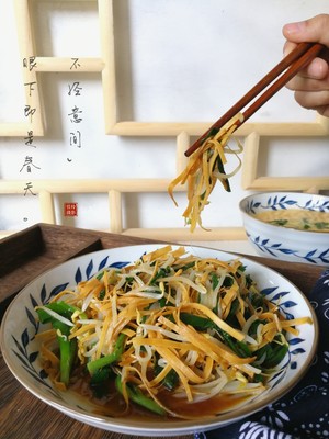 Refreshing and Non-greasy Fried Three-wire recipe