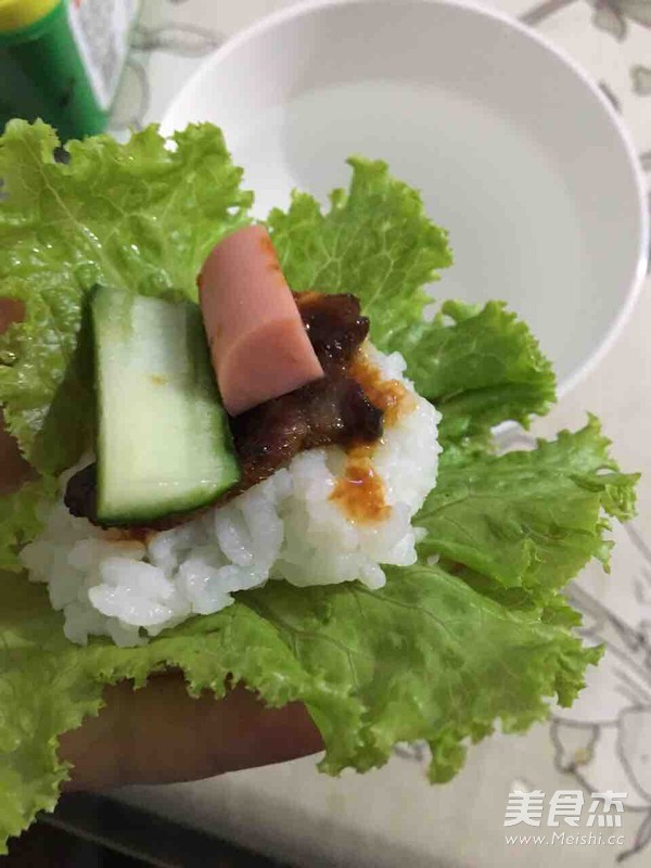 Lettuce Rice recipe