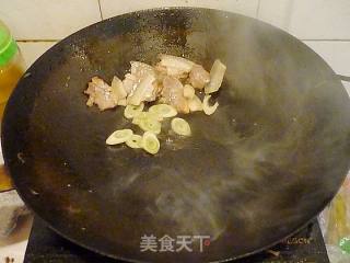 Fried Pork with Salty Dried Bamboo Shoots recipe