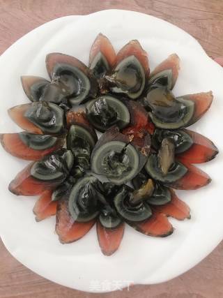 Tofu with Preserved Egg recipe
