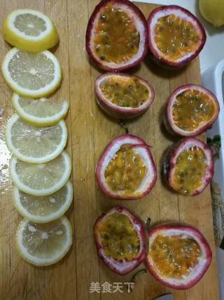 Passion Fruit Lemon Drink Dessert Homemade Drink recipe