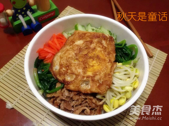 Korean Bibimbap recipe