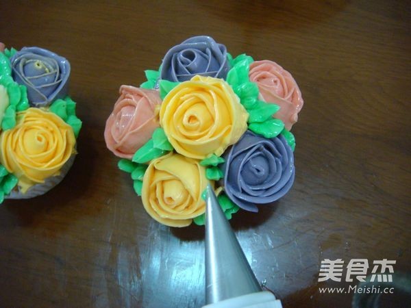 Flower Cup Cake recipe