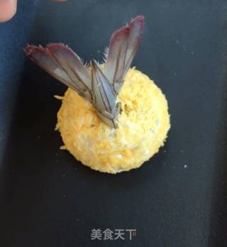 Golden Sticky Rice Shrimp Balls recipe