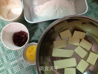 Cranberry Biscuits-with A Tip to Soften Butter in Winter recipe