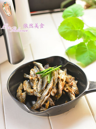Oil-free Version of Fried Small Fish