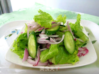 [trial Report of Chobe Series Products] One-cold Vegetable Salad recipe