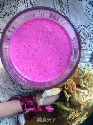 Dragon Fruit Milkshake recipe