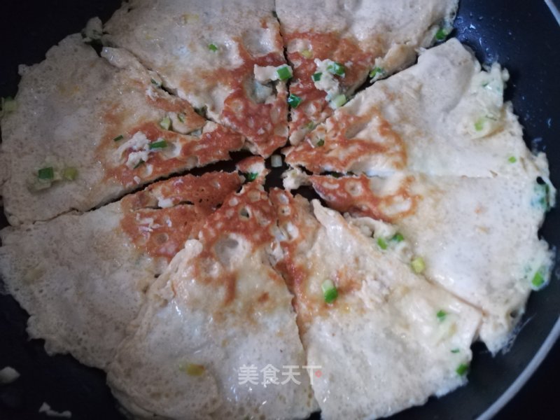 Omelette with Chopped Green Onion recipe