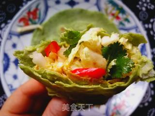 #团圆饭# Spinach Cake with Vegetable Core recipe