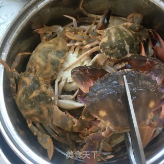 Salted Iron Foot Crab recipe