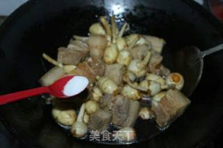 #御寒美食# Grilled Pork Belly with Mushrooms recipe