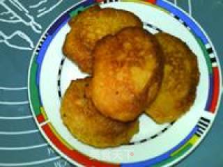 Fried Yellow Corn Cake recipe