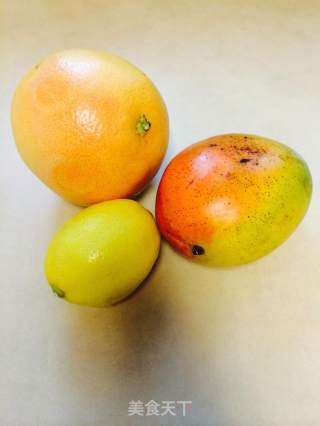 Lemon Grapefruit Mango Puree recipe