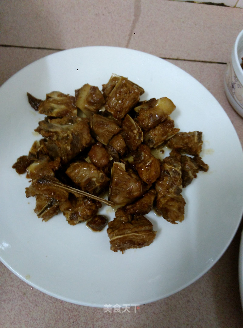 Sweet and Sour Bone (simple and Free Fried Version) recipe