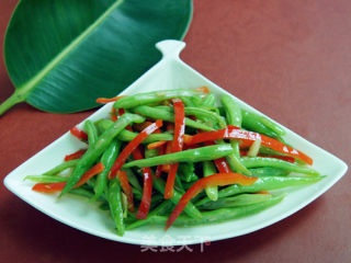Shredded String Beans recipe