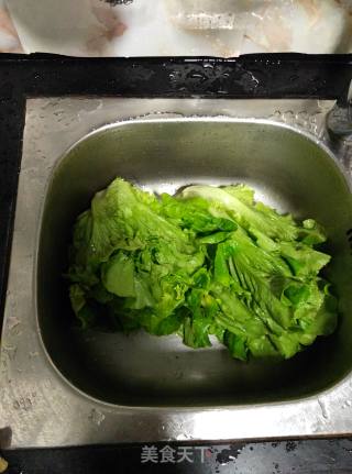 Lettuce in Oyster Sauce recipe