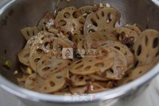 Refreshing and Relieving Greasiness-cold Lotus Root Slices recipe