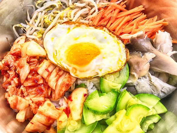 Korean Bibimbap recipe