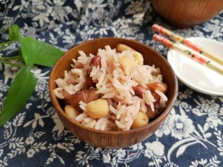 Pinto and Lotus Seed Rice recipe