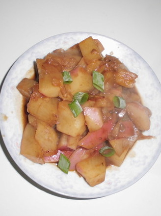 Roasted Radish in Soy Sauce recipe
