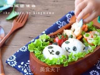 Panda Onigiri Bento recipe