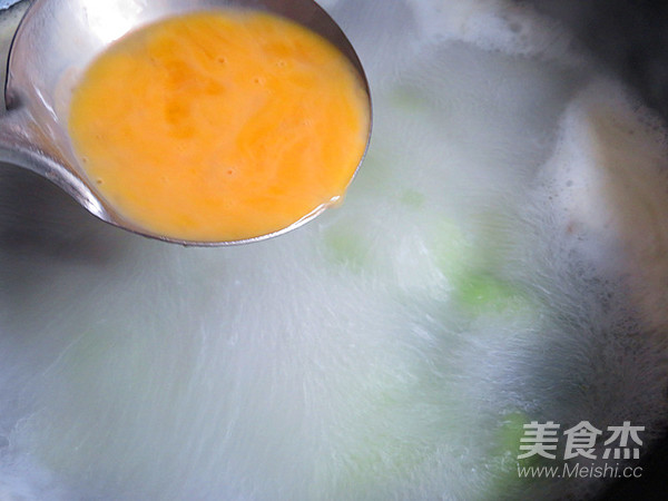 Loofah and Egg Soup recipe
