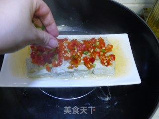 Stinky Tofu with Chopped Pepper recipe
