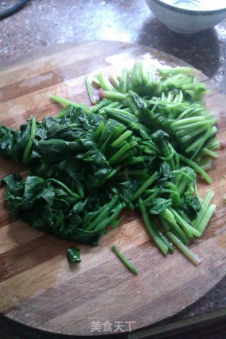 Fried Spinach recipe