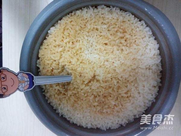 Bean Claypot Rice recipe