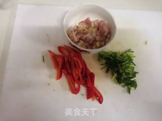 Stir-fried Snow Peas with Pork Belly recipe