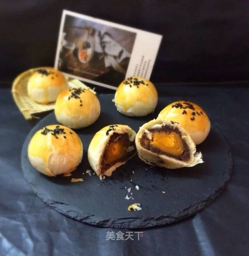 #四sessional Baking Contest and is Love to Eat Festival#egg Yolk Pastry recipe