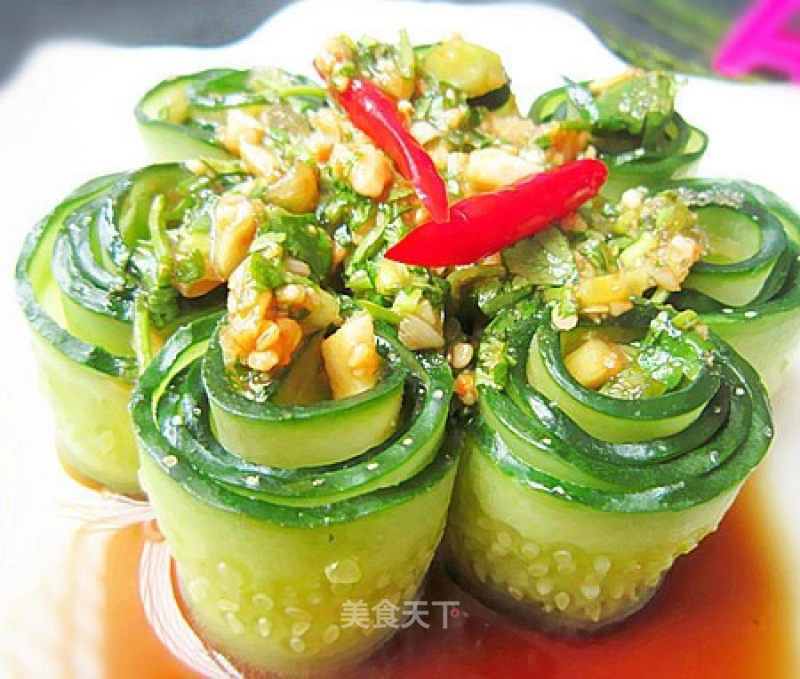 Cold Cucumber Rolls recipe