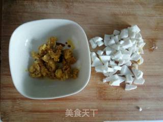 Fried Rice with Shrimp Sauce and Salted Duck Egg recipe