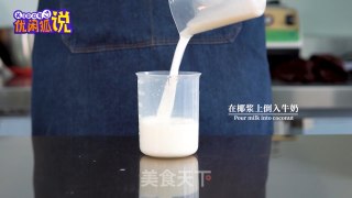 Taiwan Net Celebrity Milk Tea Technology Tutorial: The Practice of Thai Coconut Milk Flower recipe