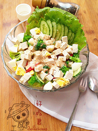 Tofu Vegetable Salad