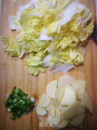 Soy Sauce Potatoes and Cabbage recipe