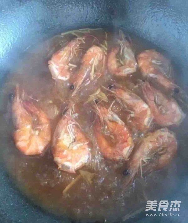 Coke Ginger Shredded Shrimp recipe