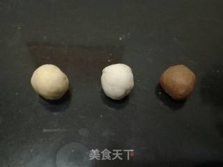 Three-color Flower Steamed Buns recipe
