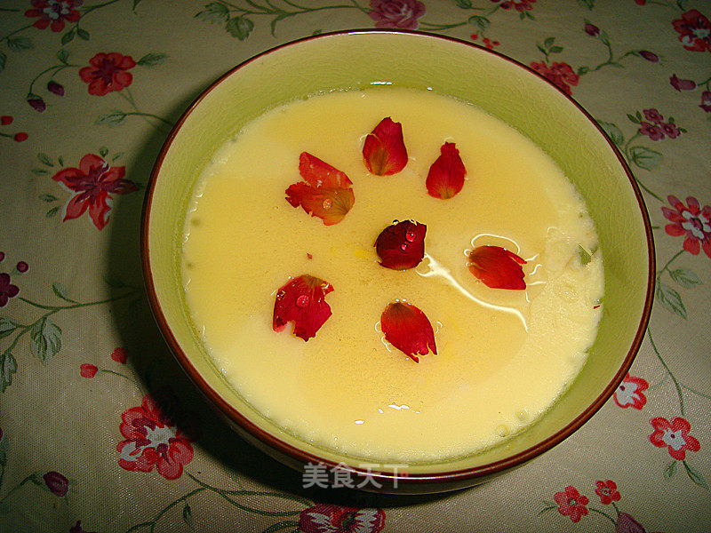 Milk Rose Stewed Egg recipe