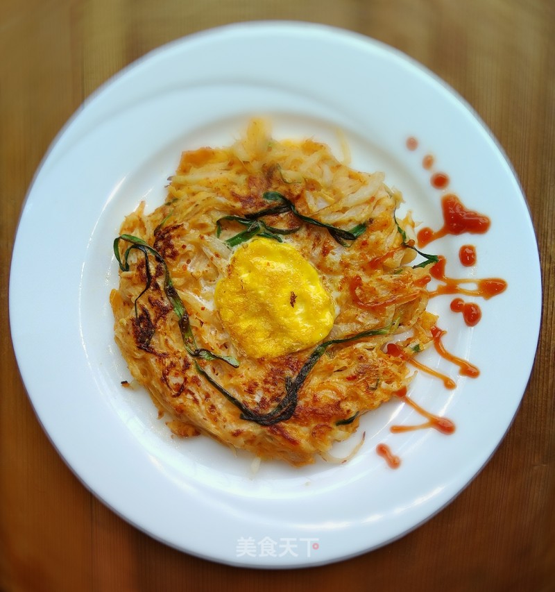 Shredded Radish Nest Eggs recipe