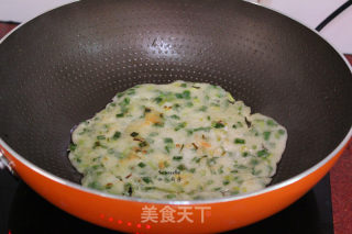#春食野菜香#wild Onion Pancake recipe