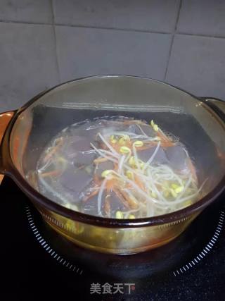 Duck Blood Soup with Bean Sprouts recipe