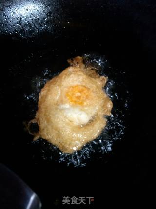 Fried Poached Egg recipe