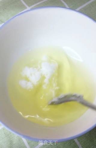 Double Skin Milk with Mango Flesh recipe