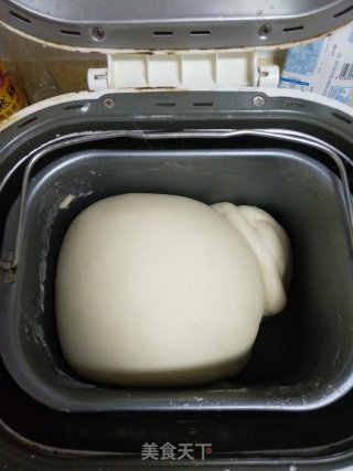 Big White Bean Paste Bread recipe